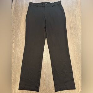 GREG NORMAN MENS BLACK SLACKS - Size 34x32 SKU:543